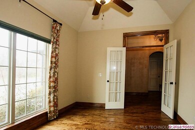 As you enter the home to your right is a private o