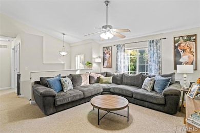 Vaulted ceiling, beautiful and immaculate