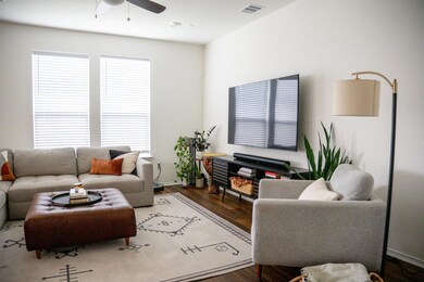 Living room featuring healthy amount of natural l