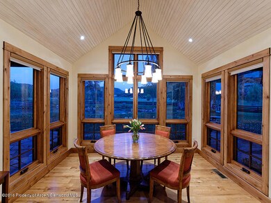 Dining room with stunning views