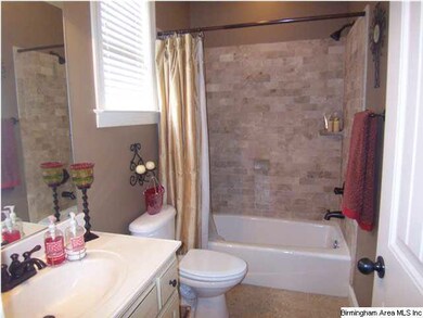 Bath in bedroom number 2 on mail level