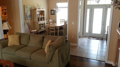 View of the Dining Rm & Foyer from Great
