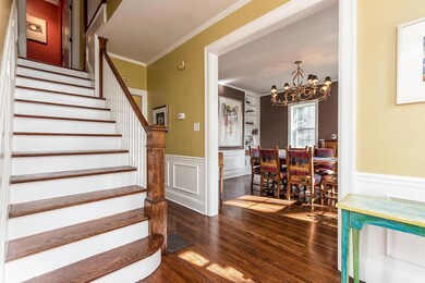 Foyer into Dining Room