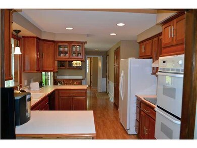 Kitchen. View of kitchen from family room looking 
