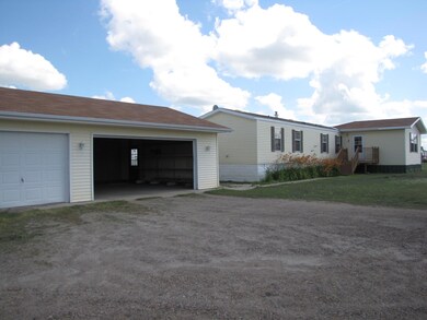 house and garage