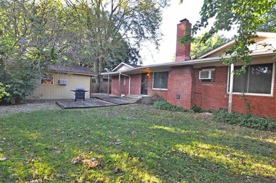 A large back deck with covered patio is ideal for 