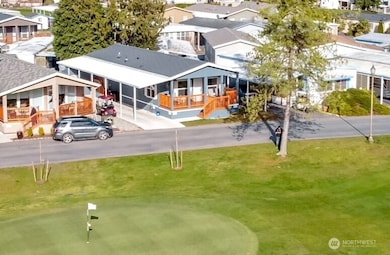 Right across from hole 7.