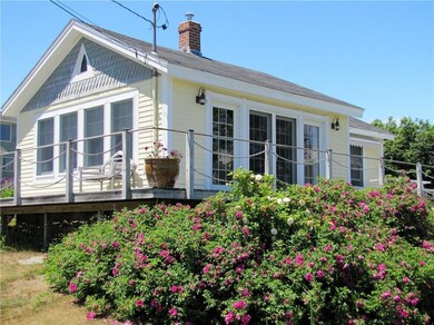 Large deck with views of...