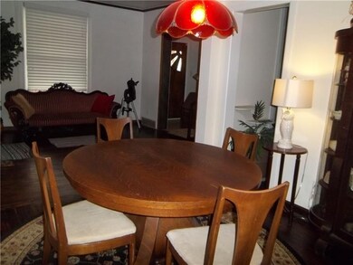 Dining room looking towards family room.