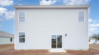 View of back of property