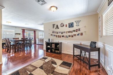 Front entrance to open and airy living!