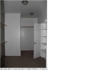 huge master closet that opens to laundry room and 