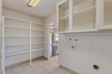 Large walk in pantry/Laundry