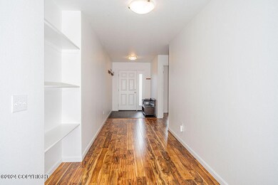 Generous wide hallways