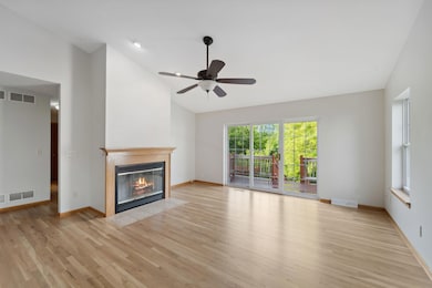 Living Room with Gas Fireplace