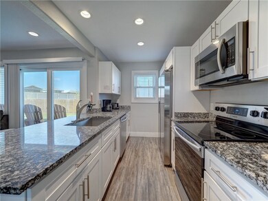 Open concept kitchen