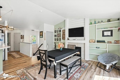 Living Area w/Fireplace