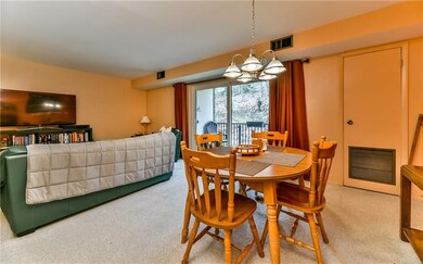 The open dining room concept allows you to be in t