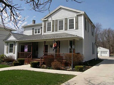Exterior Front. Front corner angle.