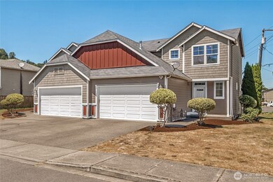 The attractive exterior includes extra parking space and room to expand.