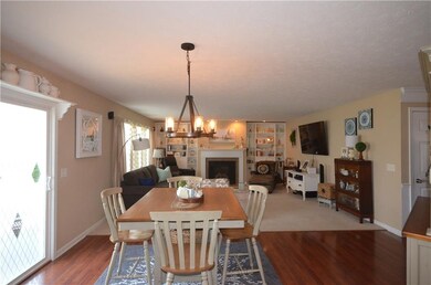 View of Family Room from Kitchen.