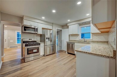 Updated Kitchen with all new flooring, counters, c