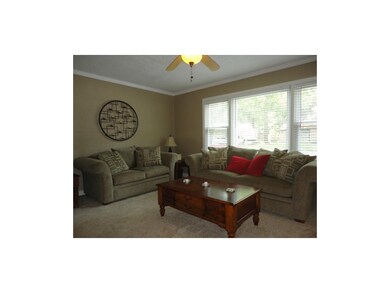 Living Room w/New Carpet & Paint