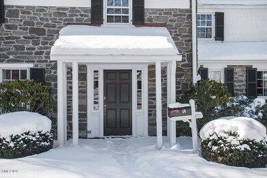 Front Door w/snow