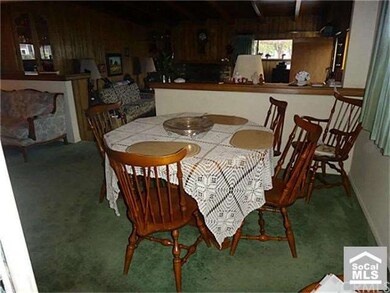 Dining Room w/ view of step-down family room