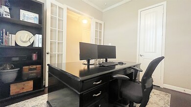 Home office or study, has french doors and it's own closet.This would even make a great fifth bedroom!
