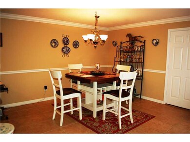 Dining Room. Dining room. Door goes to garage.