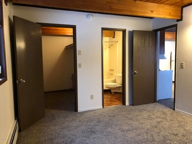 Bedroom, closet & bath