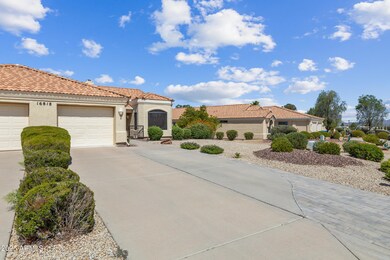 Front of home w/expanded driveway