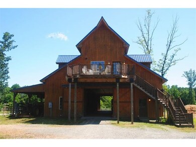 Horse and people barn
