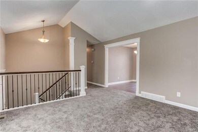 Adjacent to the great room is the fully equipped a