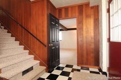 Foyer looking into family room