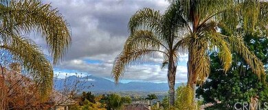 The view of Saddleback mountains off in the distan