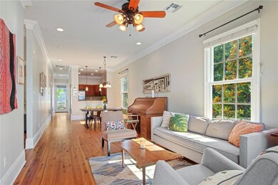 Spacious open concept living area