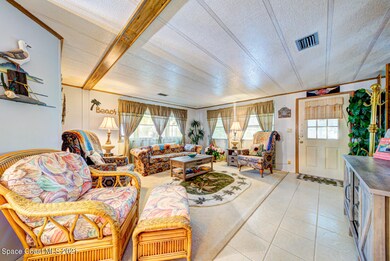 living room & front door