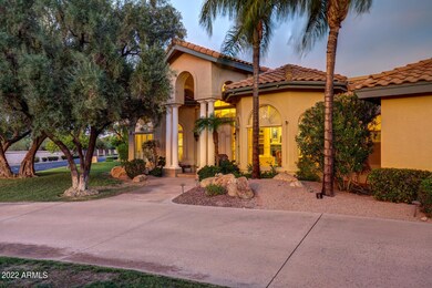 Front Yard View 2 at Twilight