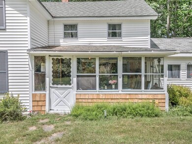 This is a nice porch with windows...