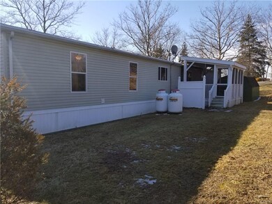 Rear of home