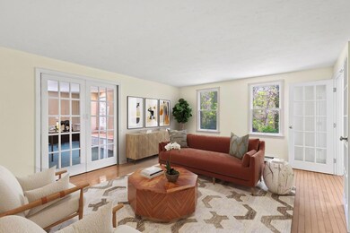VIRTUALLY STAGED Formal Living Room
