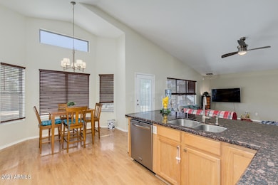 KITCHEN WITH OPEN CONCEPT