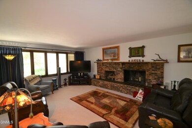 Wood Burning Fireplace