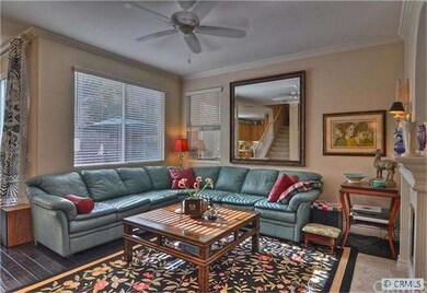 Open and bright Family Room.