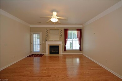 Living Room with gas fireplace