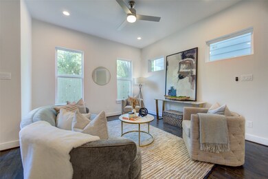 The living room is designed for comfort and style,