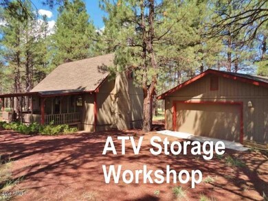Garage with ATV Storage