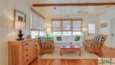 Wood panel walls and ceiling